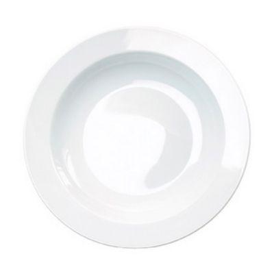 Suppenteller Heike, tief, Ø 23 cm, Porzellan, weiß, 6er-Set