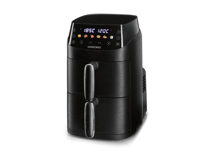 GOURMETMAXX Heissluftfritteuse 5 l , schwarz, Fritteusen, Heissluftfritteuse