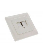 InLine TAE Connection Box Anschlussdose Unterputz TAE-F Abdeckung mit einer Aussparung (69969B)