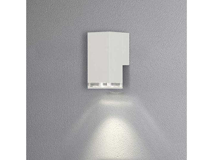 Konstsmide Wandleuchte Pollux weiss Outdoor GU10LED Max 7W 410-250