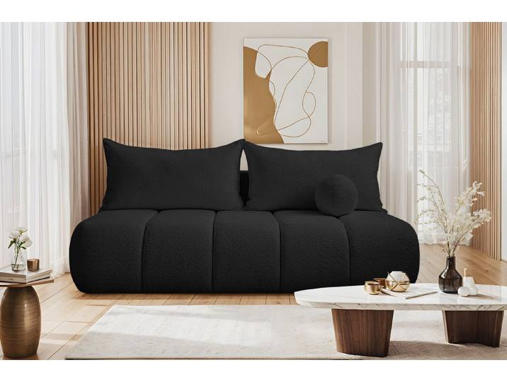 Kaiser Möbel Schlafsofa Dreisitziges Sofa PIANO mit Schlaffunktion, Komfortabel, praktisch und freistehend