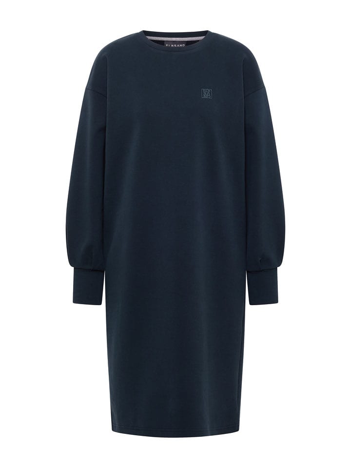 ELBSAND Sweatkleid "Yenas" in Dunkelblau - S