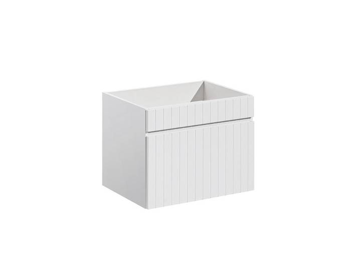 Petits-meubles Waschtischunterschrank 60cm Zelie Weiß, Holzwerkstoff, 60x46x45 cm, Badezimmer, Badezimmerschränke, Badezimmer-Unterschränke