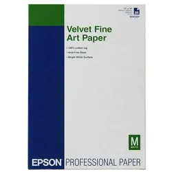 Epson, Kopierpapier, Velvet Fine Art (A3+, 20 Blätter, 260 g/m2)