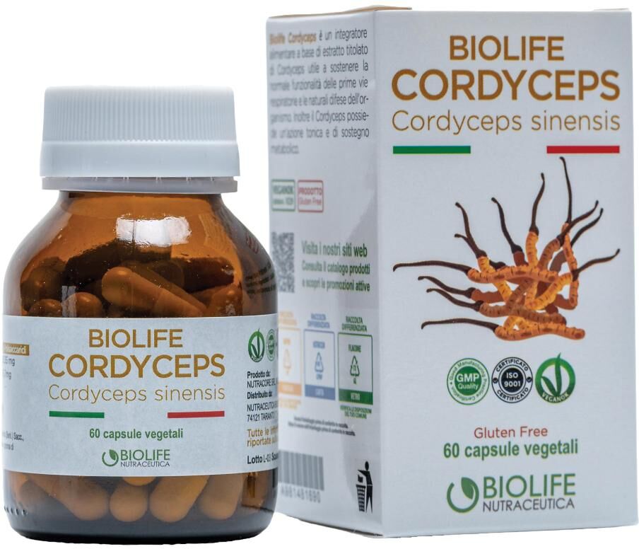 NUTRACEUTICA BIOLIFE Srl BIOLIFE CORDYCEPS 60CPS