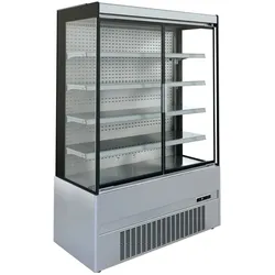 KBS Gastrotechnik Wandkühlregal Edelstahl Cronus 1510 mit Drehtüren