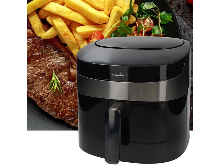 Heissluftfritteuse mit App-Steuerung, 1800W, 7,2 l mit Back- und Grillfunktion