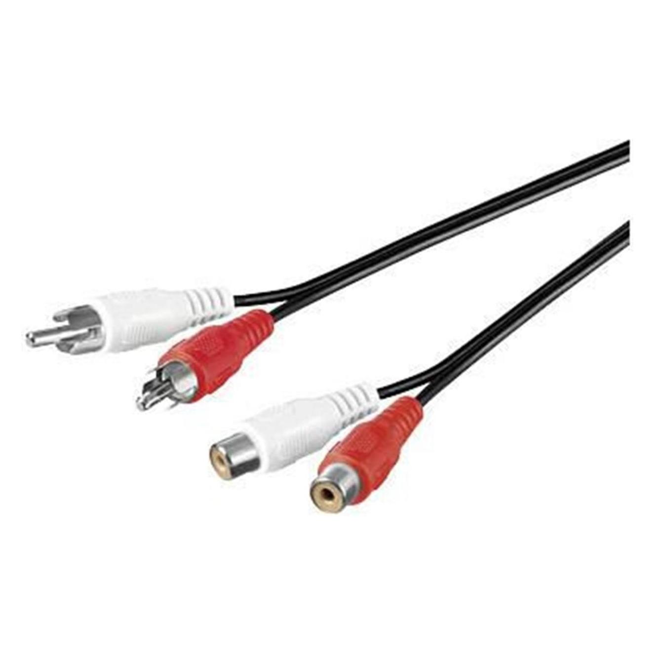 MicroConnect Audiokabel (10 m, Cinch Kabel) (AUDCH10)