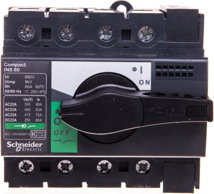 Schneider Electric Compact INS80 met beschermingsgraad IP40