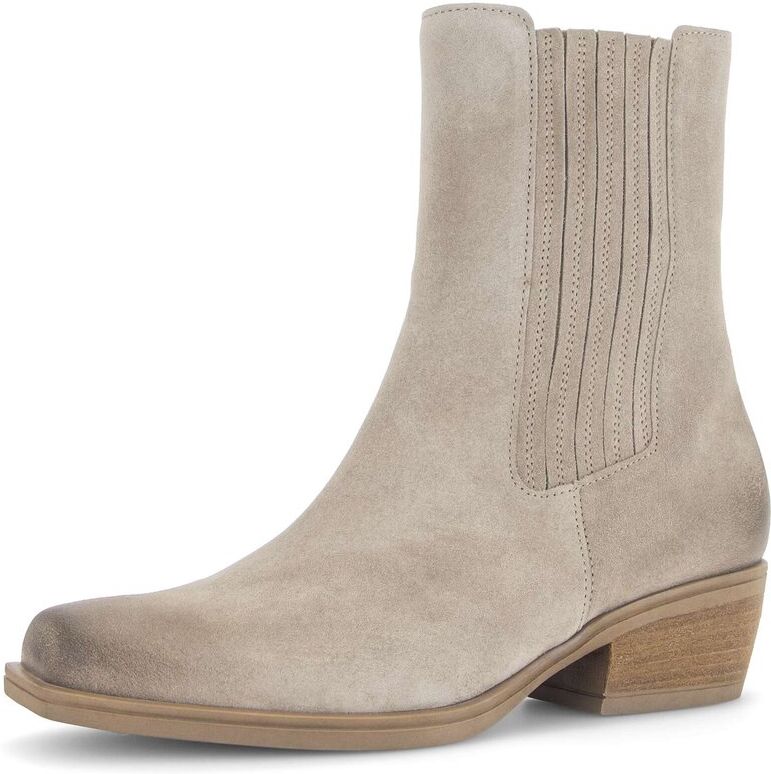 Cowboy Boots GABOR "Cowboy Boots", Damen, Gr. 35, beige, Schuhe