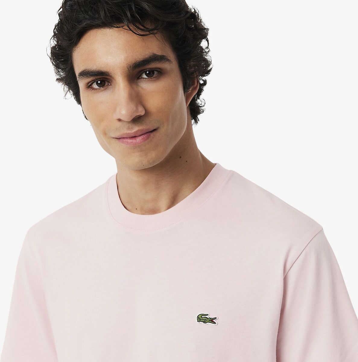 LACOSTE T-shirt col rond en jersey