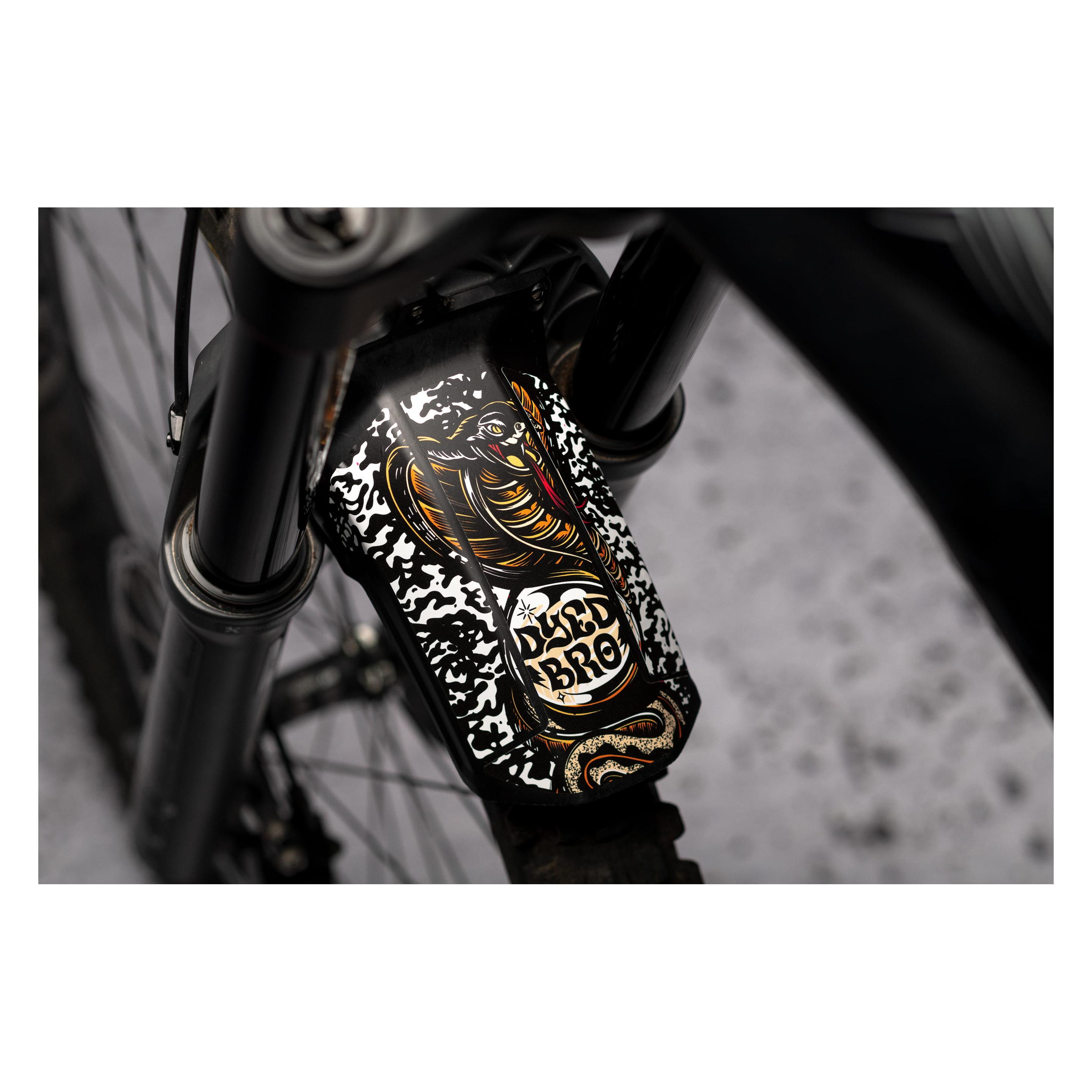 Dyedbro Mud Guard Decals Rock Shox (Schutzblech Unterrohr) (DBF11336)