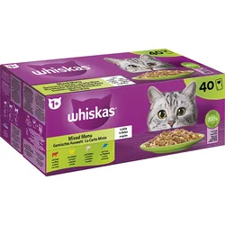 Whiskas Gemischte Auswahl 4 Varietäten Rind, Huhn, Lachs, Thunfisch in Gelee 1x3.4 kg