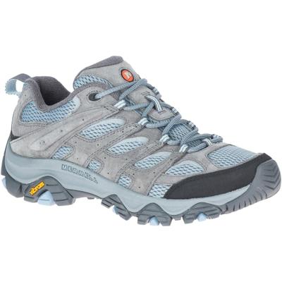 Wanderschuh MERRELL "MERJ036344", Damen, Gr. 37, grau, Leder, Synthetik, unifarben mit Farbeinsätzen, Schuhe Wanderschuh