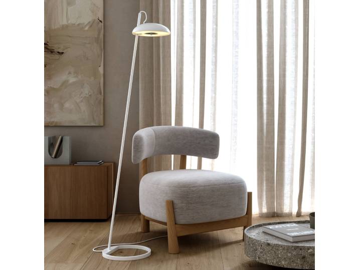 Versale Lampadaire White - DFTP DFTP by Nordlux - Salon / séjour - Scandinave - Métal - Avec abat-jour