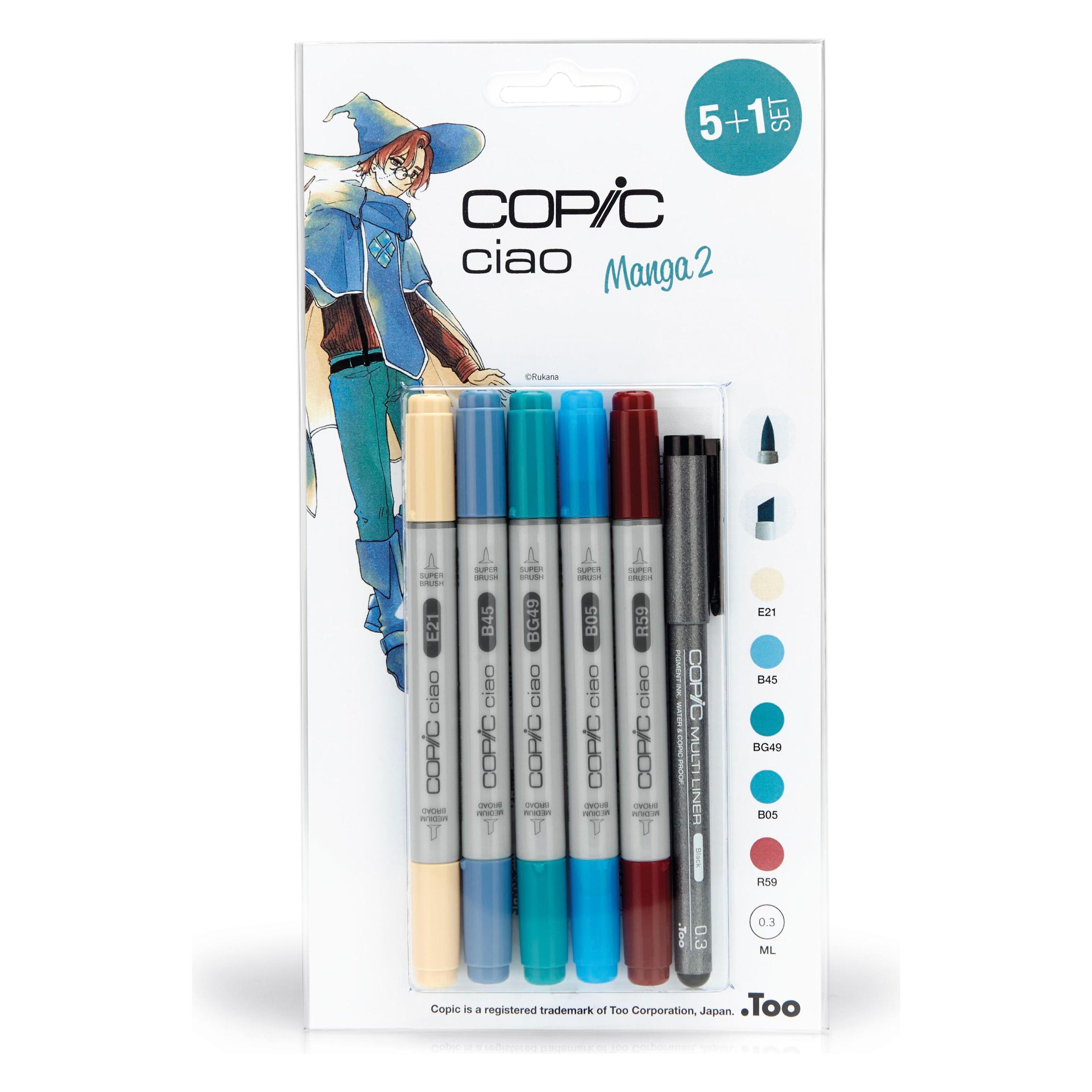 Copic Ciao Manga 2 (6x) (22075557)