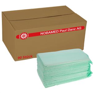 Nobamed Inkontinenzunterlagen Ribocare, Einweg, 60x90cm, Aufnahme ca. 1100ml, wasserfest, 90 Stück