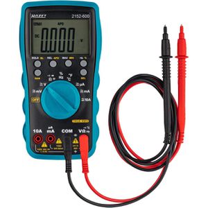 Hazet Multimeter 2152-600, digital, True RMS, CAT III 600 V, 2000 Counts