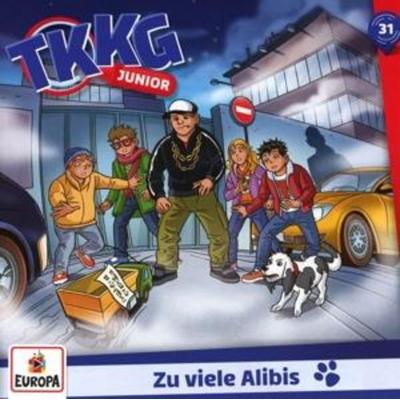 TKKG Junior 31: Zu viele Alibis - , CD, 9783803263421