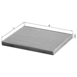 Filter Innenraumluft MAHLE LA 408