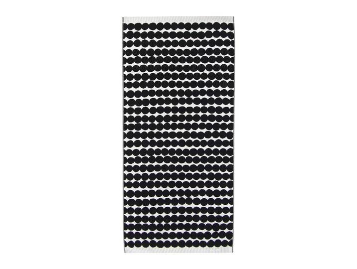 Marimekko Serviette Räsymatto noire Serviette de bain 70x150 cm