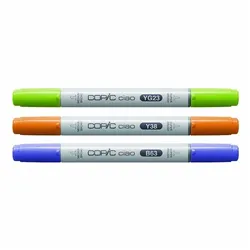 COPIC® Ciao Layoutmarker-Set Ciao Botanic Palette 3 Stück
