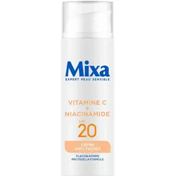Mixa, Gesichtscreme, Creme gegen Hautunreinheiten mit Vitamin C und Niacinamide SPF20 (50 ml, SPF 20)