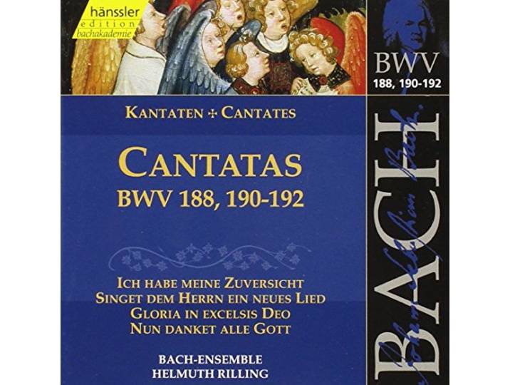 Bach-Ensemble/Helmuth Rilling - Cantatas Bwv188, 190-192(Ich Habe M