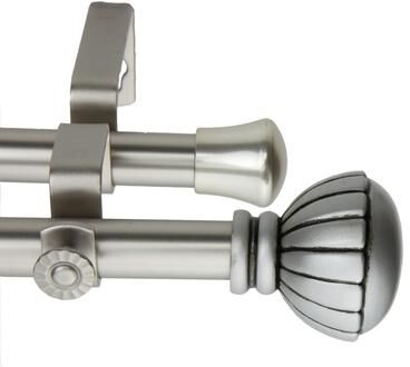 InStyleDesign Gemma Adjustable Double Curtain Rod