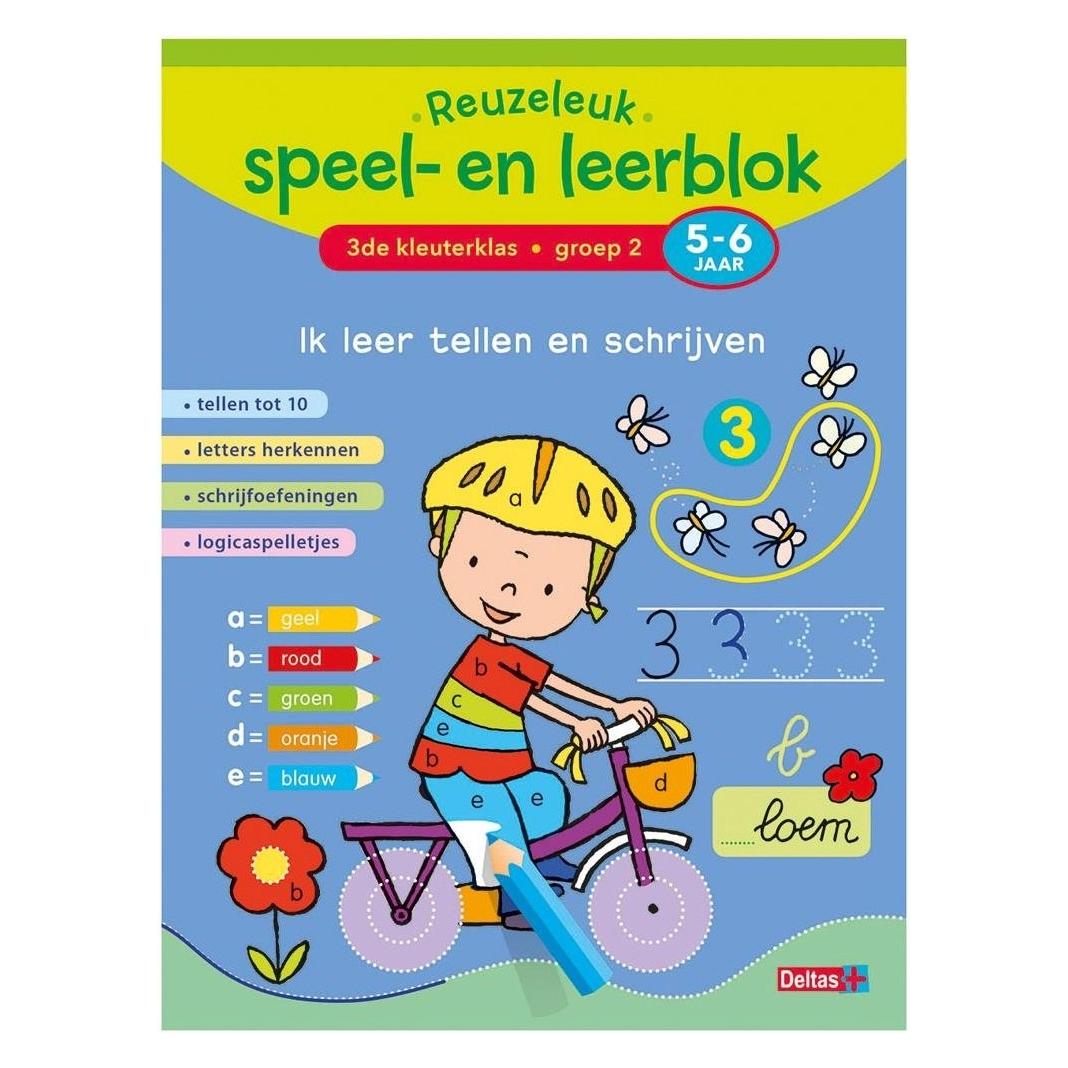 Deltas Riesenspass Spiel- und Lernblock 5-6 J. (Niederländisch) (54855353)