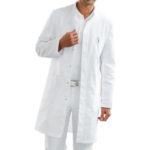 CLINIC-DRESS Arbeitskittel Just Strong, Herren, weiß, lange Ärmel, Größe 56