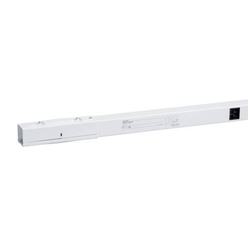 Schneider Electric KBB25ED22305W KBB gerades Element, 25A, 3m, 2 Netze, L+N+PE, 5Abgänge Verteilschiene 1St.