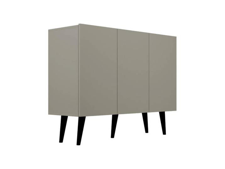 Petits-meubles Sideboard Toronto Grau, 120x95.5x40 cm, Kleinmöbel, Kommoden, Sideboards
