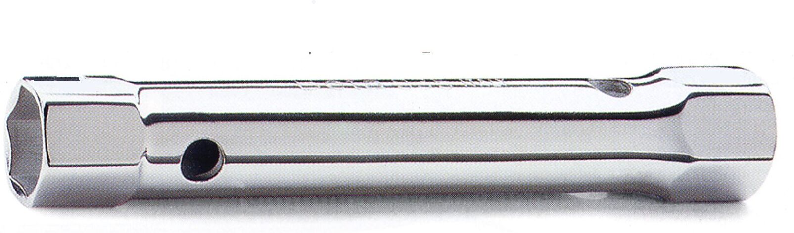 Chiave a tubo Beta 009350105 935 doppia esagonale (6x7mm) Cromo lucido