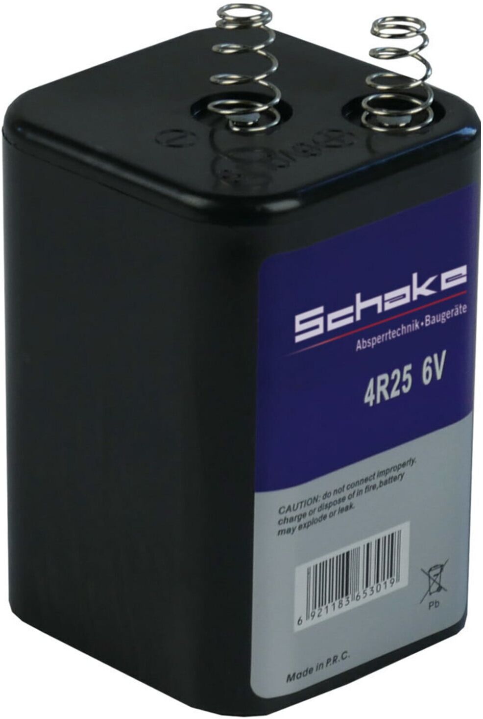 Schake Blockbatterie 6V-/7Ah Typ 3B37)