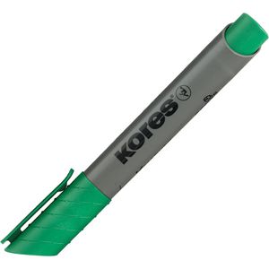 Kores Flipchartmarker ECO XF1, Rundspitze, Strichbreite 3 mm, grün