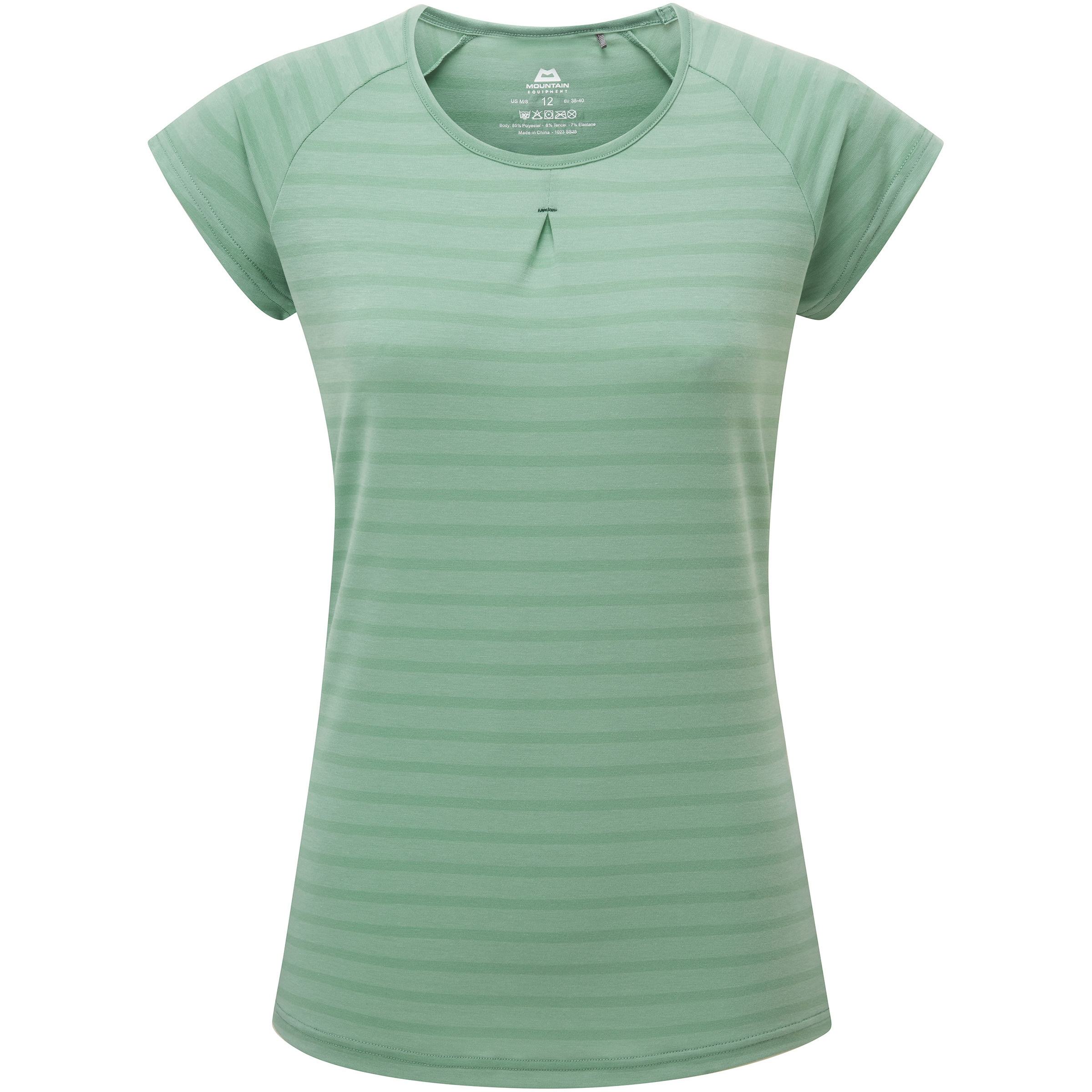 Mountain Equipment Equinox Damen T-Shirts gruen Größe S Trekking Elastisch Lyocell (Tencel)