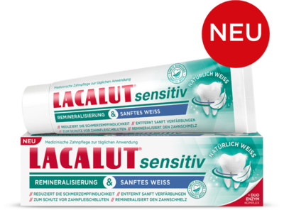 Dr. Theiss Naturwaren GmbH LACALUT sensitiv Remineralisierung & sanftes Weiß 75 ml 18403997
