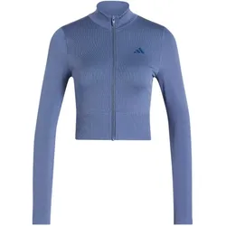 adidas Workout Essentials Knit Trainingsjacke Damen KS3660 - preloved ink S