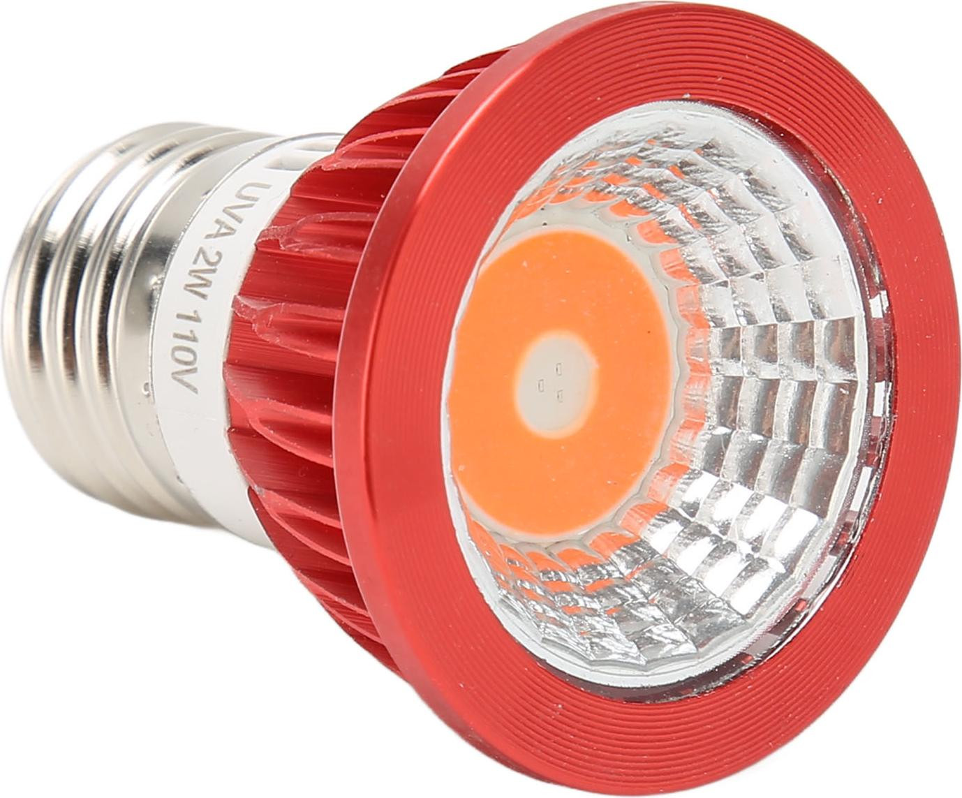Gistuch Infrarood Verwarmingslamp voor Reptielen en Amfibieën, 2 Watt, 110 Volt