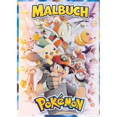 Malbuch, Pokémon, Taschenbuch von H. Mourits, Brave New Books, 978-94-6546-465-7