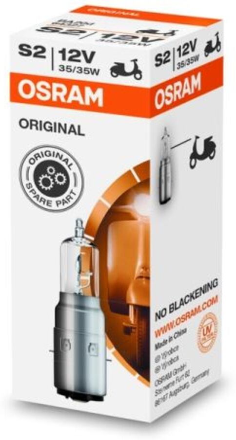Ams-Osram Glühlampe Halogen OSRAM S2 12V, 35W, 1 Stück
