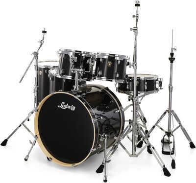 Ludwig "Evolution 22" 6pc Moon Dust" Moon Dust