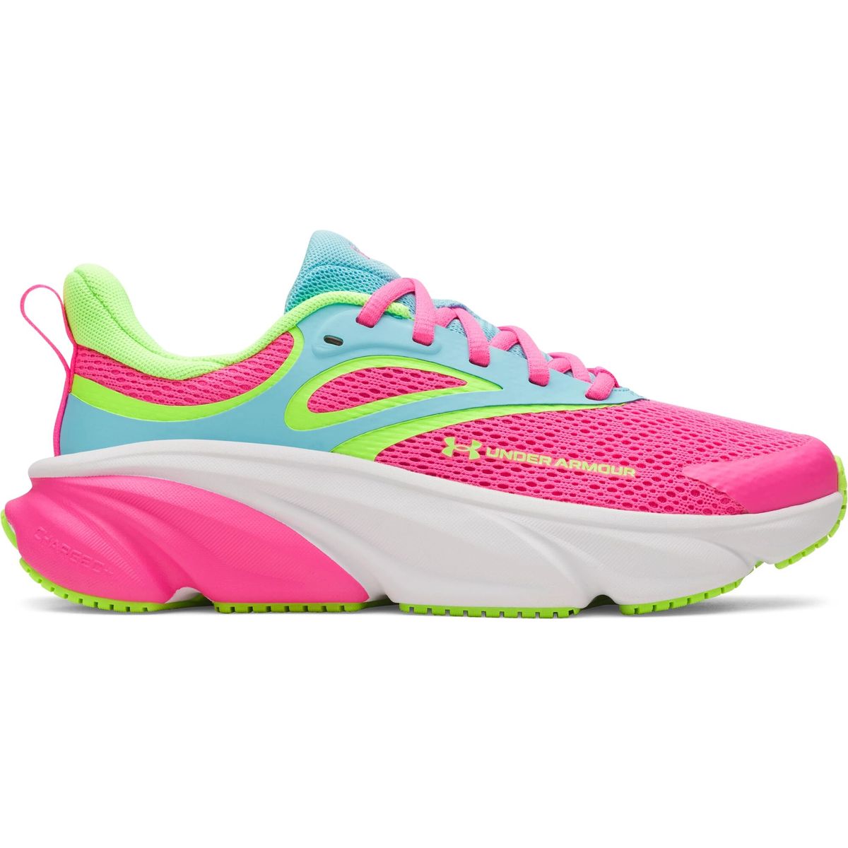 Under Armour GGS Rogue 6 pink hyper green (694) 4.5 6006924-694-4.5