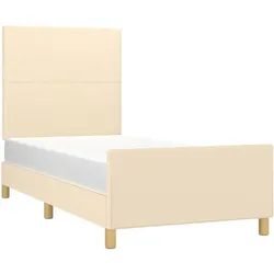 vidaXL, Bett, Caveno (Block mit Quadraten) (90 x 200 cm)