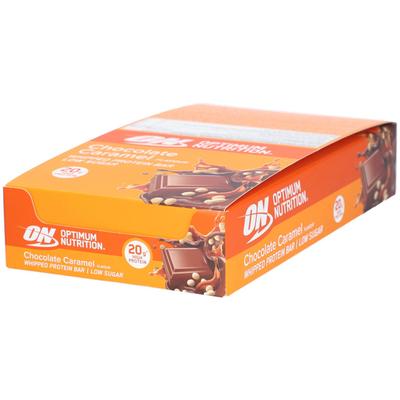 Optimum Nutrition Whipped Choc Caramel BAR Hfss 60G 10x60 g Riegel