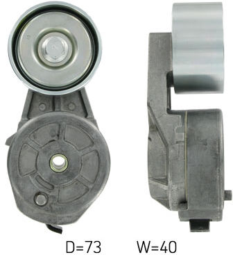 Skf Spannrolle, Keilrippenriemen Vkmcv 52015 Für Iveco