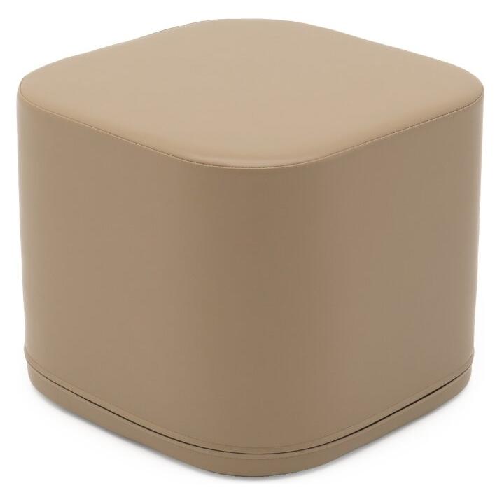 Iglu Cube S Softbaustein Grey Beige - modernes Soft Play Möbel und Spielelement für Kinderzimmer (76346707)