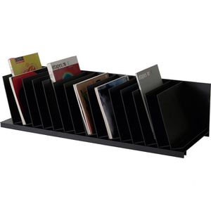 Paperflow Sortierstation 4940.01, A4, 15 Fächer, 1 Etage, Kunststoff, schwarz