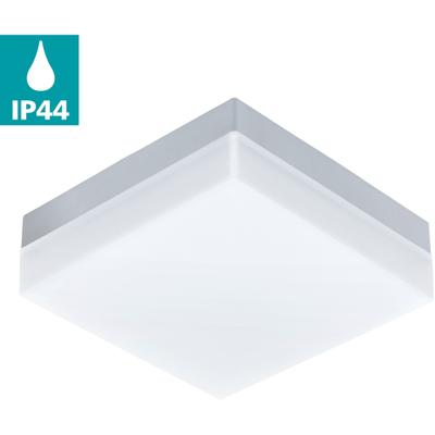 LED Außen-Deckenleuchte EGLO "SONELLA", weiß, H:7cm L:21,5cm, Leuchten, LED tauschbar